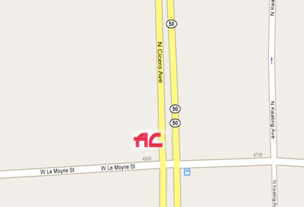 showroom location map