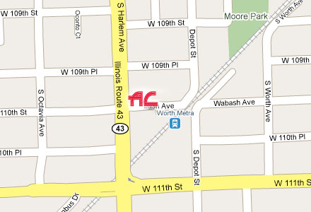 showroom location map