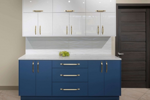 Cabinets - High-Gloss  Modern Melamine Cabinets