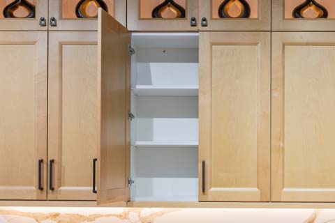 Cabinets - White-Inside