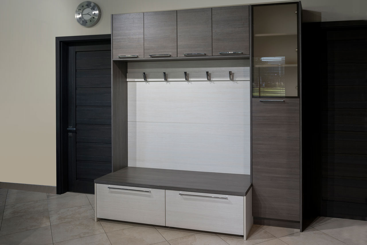 Custom Modern Melamine Cabinets