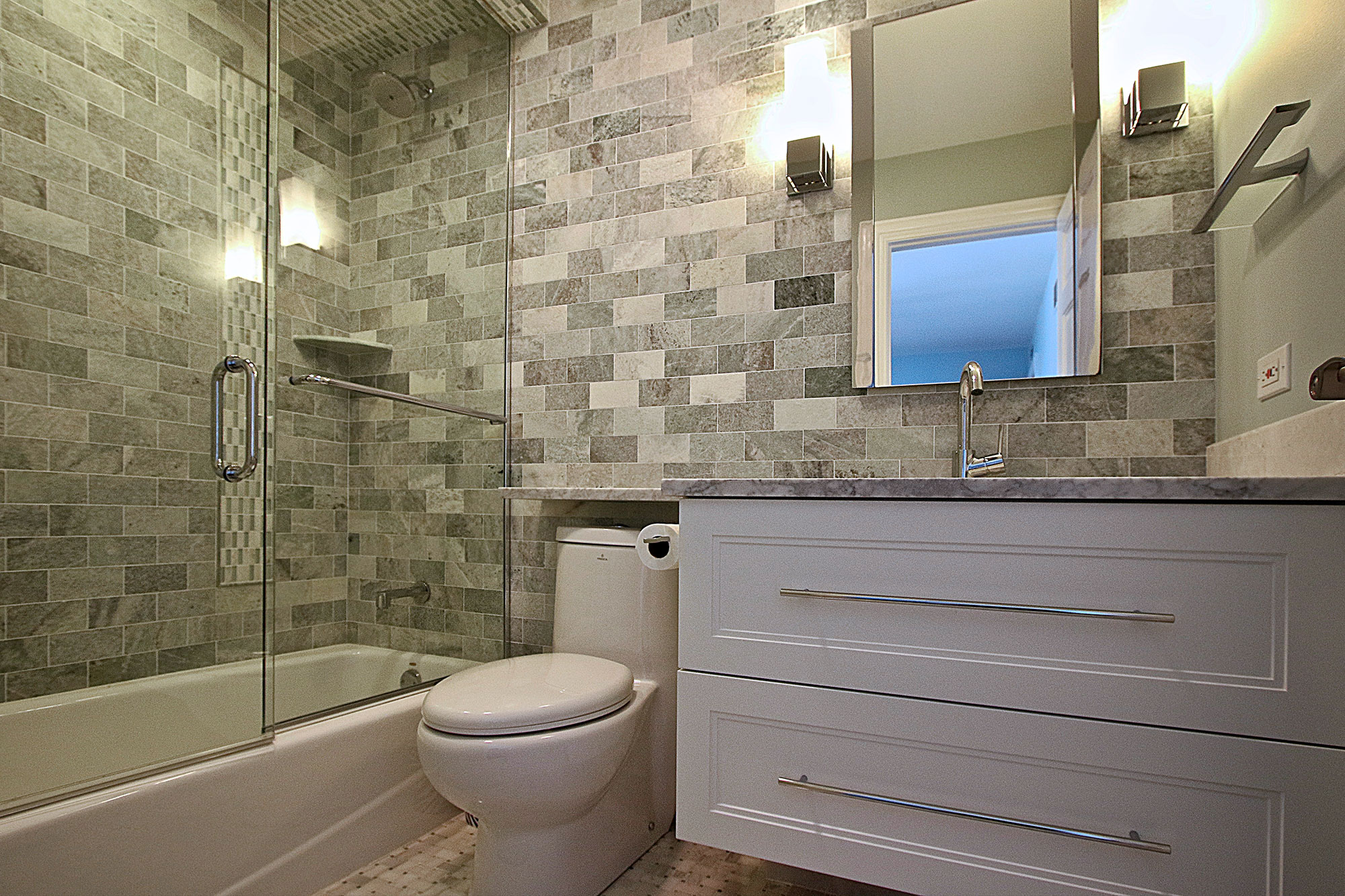 Decor Bath White Maple Wood Cabinets | Bathroom Vanity