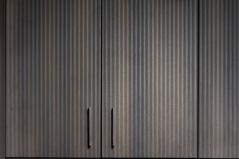 Cabinets - Collezione Italiana: Caramel Coffee Texture Modern Cabinets