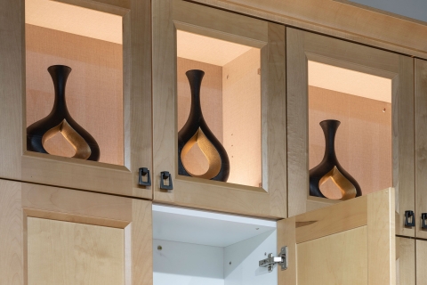 Cabinets - ASPEN - Light Maple Solid Wood by Advanced Cabinets, Traditional