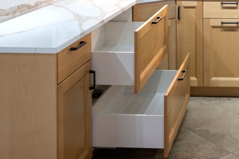Cabinets - ASPEN - Light Maple Solid Wood by Advanced Cabinets, Traditional