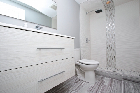 Cabinets - Modern Bathroom Melamine Cabinets