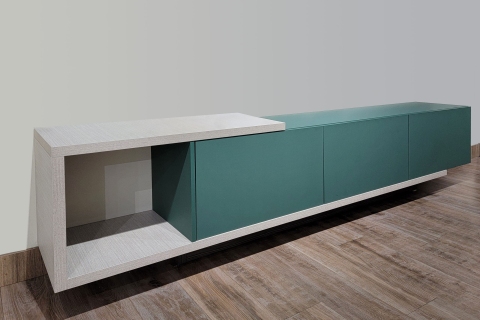 Cabinets - Living Spaces   - Modern Melamine Cabinets