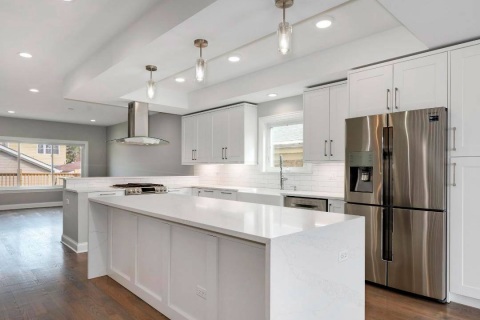 Cabinets - White Shaker Melamine Cabinets