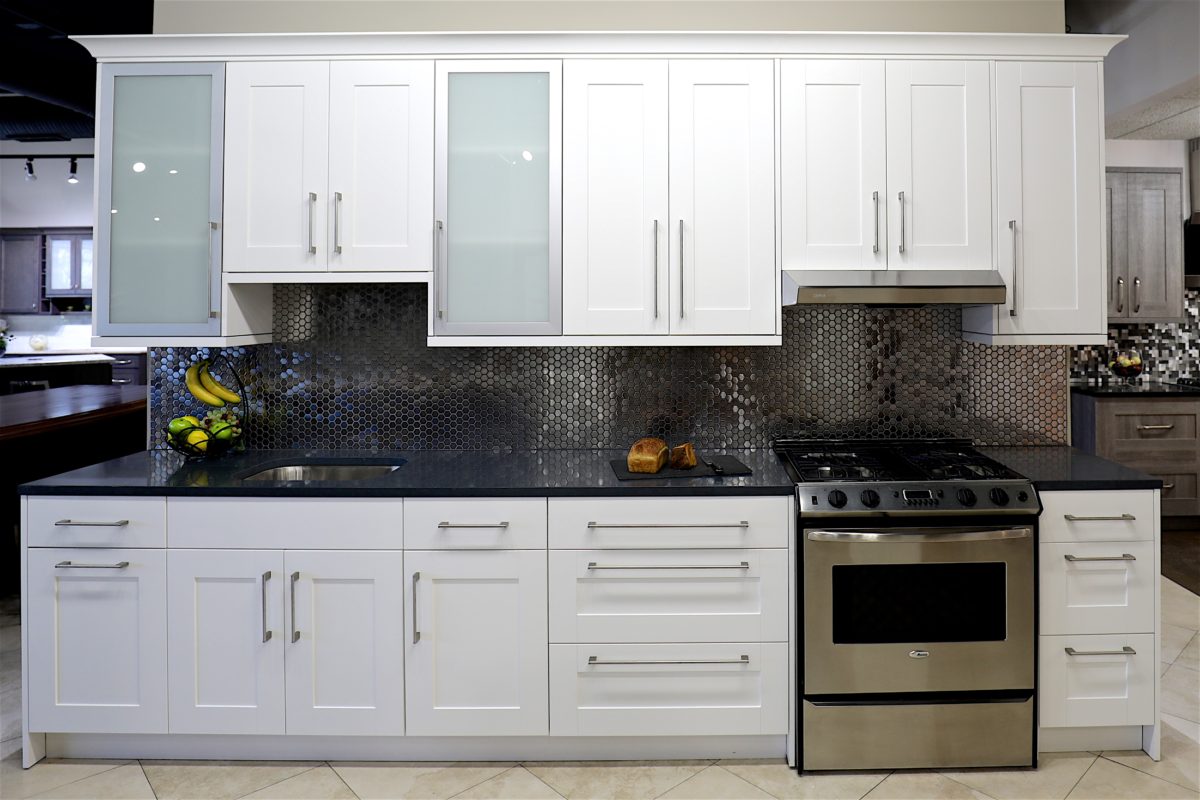 Picture of White Shaker Cabinets in Stock! - Kitchen Cabinets, Bath Cabinets